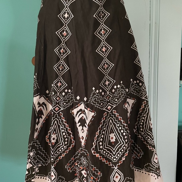 New listing ***** Indiian style fit and flare skirt large - Picture 6 of 9